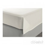 IKEA sömntuta Drap Plat en blanc – 100% coton – 240 x 260 cm - B01EWDKUYQ
